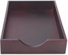A Picture of product CVR-07223 Carver™ Hardwood Stackable Desk Trays,  Mahogany