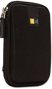 Case Logic® Portable Hard Drive Case,  Molded Eva, Black