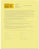 A Picture of product XER-3R12437 xerox™ Revolution™ Digital Carbonless Paper 1-Part, 8.5 x 11, Canary, 500/Ream