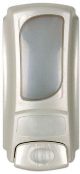 Dial® Eco Smart® Flex Amenity Dispenser,  4 x 3.1 x 7.9, Pearl, 6/Ctn