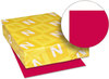 A Picture of product WAU-22551 Neenah Paper Astrobrights® Colored Paper,  24lb, 8-1/2 x 11, Re-Entry Red, 500 Sheets/Ream