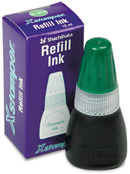 Xstamper® Refill Ink,  10ml-Bottle, Green