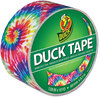 A Picture of product DUC-283268 Duck® Colored Duct Tape,  9 mil, 1.88" x 10 yds, 3" Core, Love Tie Dye