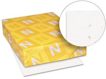 Neenah Paper Astrobrights® Colored Card Stock,  65 lb., 8-1/2 x11, Stardust White, 250 Sheets