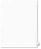 A Picture of product AVE-01025 Avery® Preprinted Style Legal Dividers Exhibit Side Tab Index 10-Tab, 25, 11 x 8.5, White, 25/Pack, (1025)