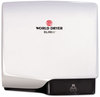 A Picture of product WRL-L974A WORLD DRYER® SlimDri Hand Dryer. White Aluminum.950W