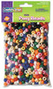 A Picture of product CKC-3552 Chenille Kraft® Pony Beads,  Plastic, 6mm x 9mm, Assorted Colors, 1000 Beads/Pack