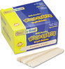 A Picture of product CKC-377601 Chenille Kraft® Natural Wood Craft Sticks,  Jumbo Size, 6 x 3/4, Wood, Natural, 500/Box