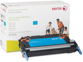 Xerox® 6R1343, 6R1344, 6R1345 Laser Cartridge,  6800 Page-Yield, Cyan