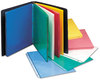 A Picture of product CLI-62010 C-Line® Colored Sheet Protector,  Assorted Colors, 2", 11 x 8 1/2, 50/BX