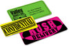 A Picture of product AVE-5978 Avery® High-Visibility ID Labels Permanent Laser 2 x 4, Asst. Neon, 150/Pack