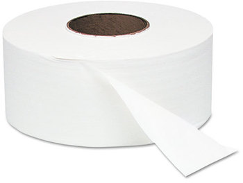 Windsoft® Jumbo Roll Toilet Tissue,  9" dia, 1000ft, 12 Rolls/Carton