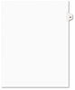 A Picture of product AVE-01029 Avery® Preprinted Style Legal Dividers Exhibit Side Tab Index 10-Tab, 29, 11 x 8.5, White, 25/Pack