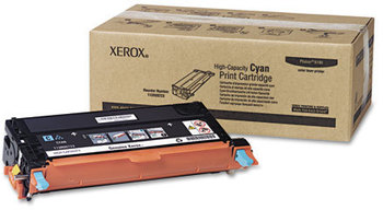 Xerox® 113R00719, 113R00720, 113R00721, 113R00722, 113R00723, 113R00724, 113R00725, 113R00726 Cart High-Yield Toner, 6,000 Page-Yield, Cyan