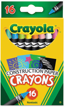 Knowledge Tree, Crayola Binney + Smith Bold & Bright Construction Paper  Crayons 24ct