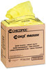 A Picture of product 823-209 Chix® Masslinn® Dust Cloths,  24 x 24, Yellow, 50/Bag, 2 Bags/Case.