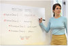 A Picture of product WZW-27540SBW Wizard Wall® Dry Erase Static-Cling Film Systems and Kits,  Dry Erase Static-Cling Film, Jumbo 27 1/2" x 40 ft, White