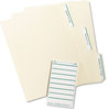 A Picture of product AVE-05203 Avery® Printable 4" x 6" - Permanent File Folder Labels 0.69 3.44, White, 7/Sheet, 36 Sheets/Pack, (5203)