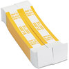 A Picture of product CTX-401000 Coin-Tainer® Currency Straps,  Yellow, $1,000 in $10 Bills, 1000 Bands/Pack