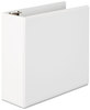 A Picture of product WLJ-38554W Wilson Jones® Heavy-Duty D-Ring View Binder with Extra-Durable Hinge,  4" Cap, White