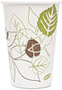 A Picture of product DXE-2346PATH Dixie® Pathways® Paper Hot Cups,  16oz, 1000/Carton