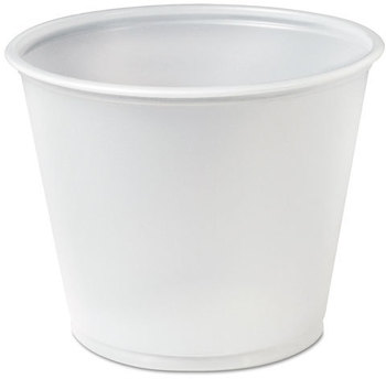 SOLO® Cup Company Polystyrene Portion Cups,  5 1/2 oz., Translucent, 250/Bag