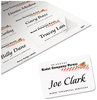 A Picture of product AVE-5395 Avery® Flexible Adhesive Name Badge Labels 3.38 x 2.33, White, 400/Box