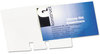 A Picture of product DBL-241819 Durable® VISIFIX® Business Card Sleeves,  40/Pack