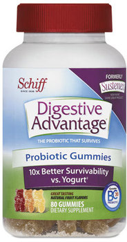 Digestive Advantage® Probiotic Gummies,  Natural Fruit Flavors, 80 Count