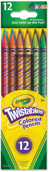 Crayola® Twistables® Colored Pencils,  12 Assorted Colors/Set
