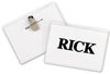 A Picture of product CLI-95543 C-Line® Name Badge Kits,  Top Load, 4 x 3, Clear, 50/Box
