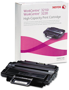 Xerox® 106R01485, 106R01486 Toner High-Yield 4,100 Page-Yield, Black