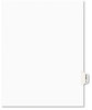 A Picture of product AVE-01388 Avery® Legal Index Divider, Exhibit Alpha Letter, Style Avery-Style Preprinted Side Tab 26-Tab, R, 11 x 8.5, White, 25/Pack, (1388)