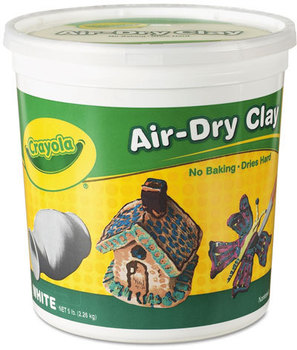 Crayola® Air-Dry Clay,  White, 5 lbs