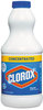 A Picture of product CLO-30768 Clorox® Concentrated Regular Bleach,  30oz Bottle, 12/Carton