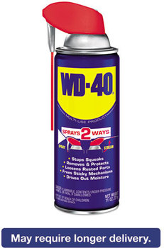WD-40® Spray Lubricant,  11 oz. Aerosol Can, 12/Carton