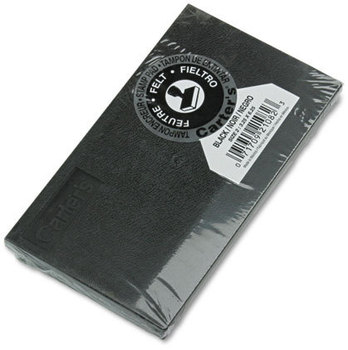Carter's™ Stamp Pad Pre-Inked Felt 6.25" x 3.25", Black