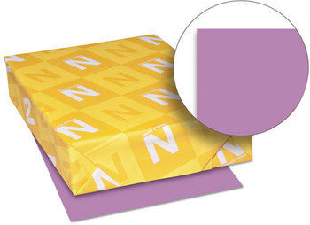 Neenah Paper Exact® Brights Paper,  8 1/2 x 11, Bright Purple, 50 lb, 500 Sheets/Ream