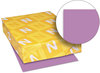 A Picture of product WAU-26771 Neenah Paper Exact® Brights Paper,  8 1/2 x 11, Bright Purple, 50 lb, 500 Sheets/Ream