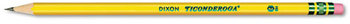 Ticonderoga® Pencils,  HB #2, Yellow Barrel, 96/Pack