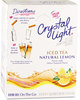 A Picture of product CRY-00757 Crystal Light® On The Go,  Iced Tea, .16oz Packets, 30/Box