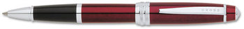 Cross® Bailey Rolling Ball Pen,  Black Ink, Red Barrel, Medium
