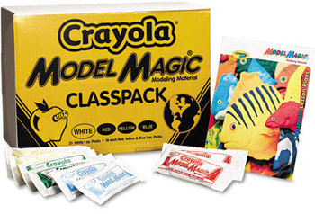Crayola® Model Magic® Modeling Compound,  1 oz each packet Assorted, 6 lbs. 13 oz