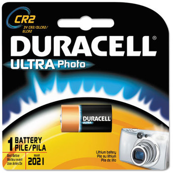 Duracell® Ultra High-Power Lithium Batteries,  CR2, 3V