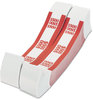 A Picture of product CTX-400500 Coin-Tainer® Currency Straps,  Red, $500 in $5 Bills, 1000 Bands/Pack