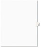 A Picture of product AVE-01414 Avery® Preprinted Style Legal Dividers Exhibit Side Tab Index 26-Tab, N, 11 x 8.5, White, 25/Pack, (1414)