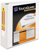 A Picture of product AVE-17144 Avery® TouchGuard™ Protection Heavy-Duty View Binders with Slant Rings 3 3" Capacity, 11 x 8.5, White