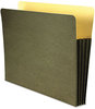 A Picture of product WLJ-WCC68RG Wilson Jones® Recycled File Pocket,  Straight Cut, Letter, Green