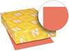A Picture of product WAU-26751 Neenah Paper Exact® Brights Paper,  8 1/2 x 11, Bright Red, 50 lb, 500 Sheets/Ream