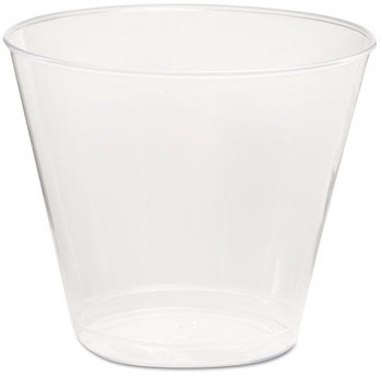 WNA Comet™ Smooth Wall Tumblers,  5 oz., Clear, Squat, 50/Pack